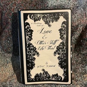 Betsey Johnson Book Ivory Love and Other Stuff Like That Shoulder bag